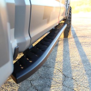 Ford F-150 Running Boards - Westin - Thrasher - Textured Black - `15-`18
