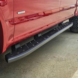 Ford F-150 Running Boards - Westin - Thrasher - Textured Black - `15-`18
