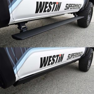 Toyota Tacoma Running Boards - Westin - Pro-e Electric - Textured Black - `05-`23