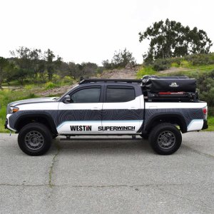 Toyota Tacoma Running Boards - Westin - Pro-e Electric - Textured Black - `05-`23