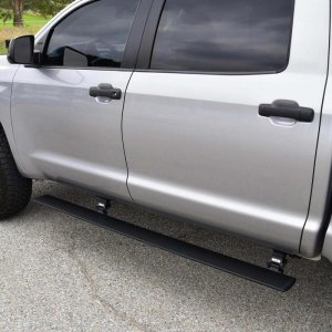 Toyota Tundra Running Boards - Westin - Pro-e Power Electric - Textured Black - `07-`21 Toyota Tundra Running Boards - Westin - Pro-e Power Electric - Textured Black - `07-`21