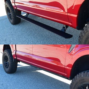 Ford F-350 Running Boards - Westin - Pro-e Electric - Textured Black - `17-`23