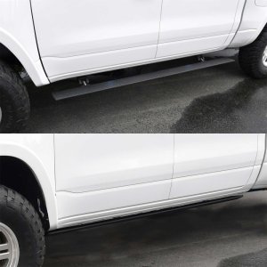 Ram 1500 Running Boards - Westin - Pro-e Electric, 6-inch, LED, IP68 Motors, Aluminum - Textured Black - `19-`23