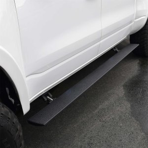 Ram 1500 Running Boards - Westin - Pro-e Electric, 6-inch, LED, IP68 Motors, Aluminum - Textured Black - `19-`23