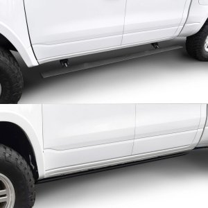 Ram 1500 Running Boards - Westin - Pro-e Electric, 6-inch, LED, IP68 Motors, Aluminum - Textured Black - `19-`23