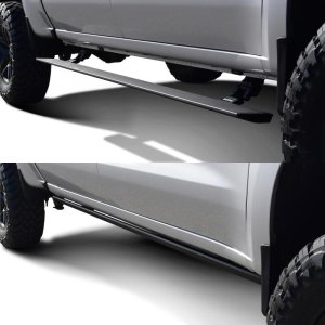 Chevrolet Silverado 2500 Running Boards - Westin - Pro-e Electric, 6-inch Wide Aluminum - Textured Black - `20-`23