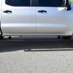 Chevrolet Silverado 2500 Running Boards - Westin - Pro-e Electric, 6-inch Wide Aluminum - Textured Black - `20-`23