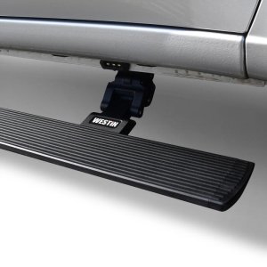 GMC 3500HD Running Boards - Westin - Pro-e Electric, 6-inch Wide Aluminum - Textured Black - `20-`23