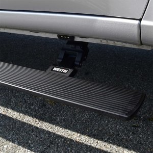 GMC 3500HD Running Boards - Westin - Pro-e Electric, 6-inch Wide Aluminum - Textured Black - `20-`23