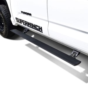 Toyota Tundra Power Running Boards - Westin - Pro-e Power, Electric Retractable, 6 in. Aluminum, LED, IP68 Motors - Textured Black - `22-`25
