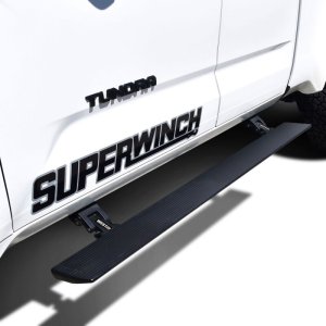 Toyota Tundra Power Running Boards - Westin - Pro-e Power, Electric Retractable, 6 in. Aluminum, LED, IP68 Motors - Textured Black - `22-`25