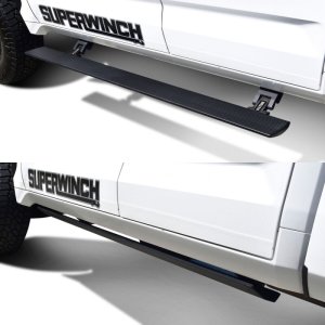 Toyota Tundra Power Running Boards - Westin - Pro-e Power, Electric Retractable, 6 in. Aluminum, LED, IP68 Motors - Textured Black - `22-`25