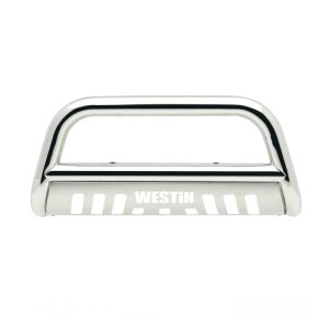 Ford Ranger Bull Bar - Front - Westin - E-Series - Polished Stainless Steel - `19-`23