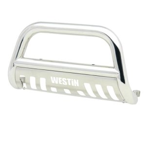 GMC Canyon Bull Bar - Front - Westin - E-Series - Polished Stainless Steel - `15-`18