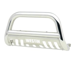 Chevrolet Silverado Bull Bars - Front - Westin - E-Series - Polished Stainless Steel - `01-`07