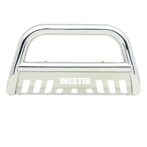 Chevrolet Silverado Bull Bars - Front - Westin - E-Series - Polished Stainless Steel - `01-`07