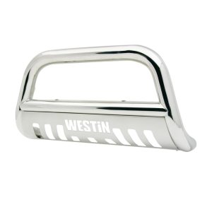 Chevrolet Silverado 2500 Bull Bar - Front - Westin - E-Series - Polished Stainless Steel - `15-`18