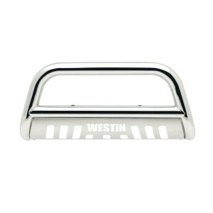 Chevrolet Silverado 1500 Bull Bar - Front - Westin - E-Series - Polished Stainless Steel - `16-`18