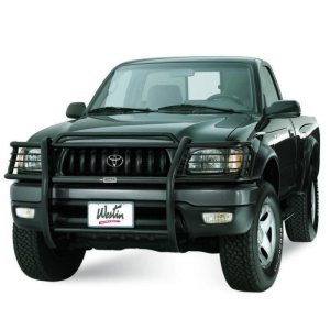 Toyota Tacoma Grille Guard - Front - Westin - Sportsman - Black - `98-`04