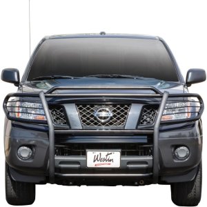 Nissan Frontier Grille Guard - Westin - Sportsman - Black - `12-`18