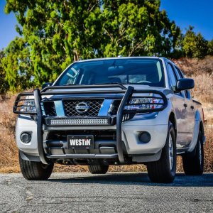 Nissan Frontier Grille Guard - Front - Westin - Sportsman X - Textured Black - `12-`20 Nissan Frontier Grille Guard - Front - Westin - Sportsman X - Textured Black - `12-`20