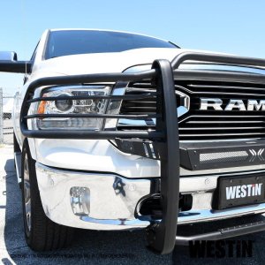 Dodge Ram 1500 Classic Grille Guard - Westin - Sportsman X - Textured Black - `19-`21