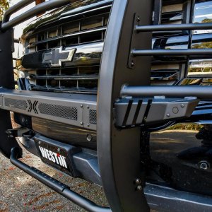 Chevrolet Silverado 1500 Grille Guard - Westin - Sportsman X - Textured Black - `16-`18