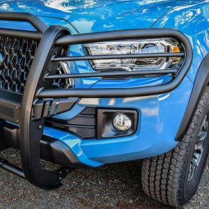 Toyota Tacoma Grille Guard - Westin - Sportsman X - Textured Black - `16-`21