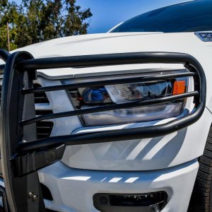 Ram 1500 Grille Guard - Westin - Sportsman X - Textured Black - `19-`21 Ram 1500 Grille Guard - Westin - Sportsman X - Textured Black - `19-`21