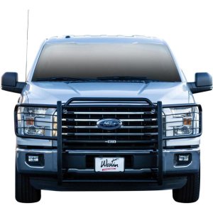 Ford F-150 Grille Guard - Westin - Sportsman, Double Hood Bar - Black - `15-`18