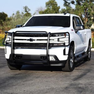 Chevrolet Silverado 1500 Grille Guard - Front - Westin - Sportsman - Black - 2019