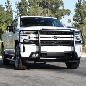 Chevrolet Silverado 1500 Grille Guard - Front - Westin - Sportsman - Black - 2019