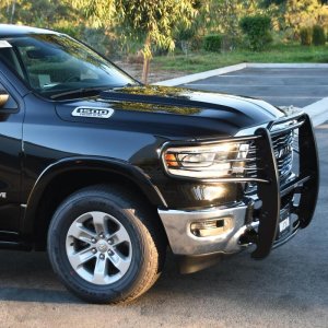 Ram 1500 Grille Guard - Westin - Sportsman - Black - `19-`21 Ram 1500 Grille Guard - Westin - Sportsman - Black - `19-`21