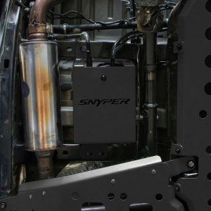 Jeep Wrangler Skid Plate - Westin - Evap Canister - Textured Black - `07-`17