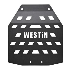 Jeep Wrangler Transfer Case Skid Plate - Westin - Textured Black - `18-`21