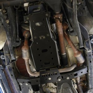 Jeep Wrangler Skid Plate - Westin - Transmission Pan - Textured Black - `07-`11 Jeep Wrangler Skid Plate - Westin - Transmission Pan - Textured Black - `07-`11