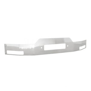 Chevrolet Silverado 1500 Winch Mount Plate - Westin - MAX Winch Tray Faceplate - Polished Stainless Steel - `14-`17