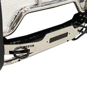 Ford F-150 Winch Tray Face Plate - Front - Westin - MAX - Polished Stainless Steel - `09-`17