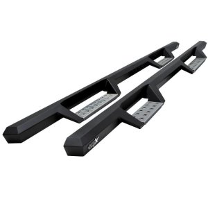 Chevrolet Silverado 1500 Crew Cab Nerf Step Bars - Westin - HDX Stainless Drop - Textured Black - `04-`13