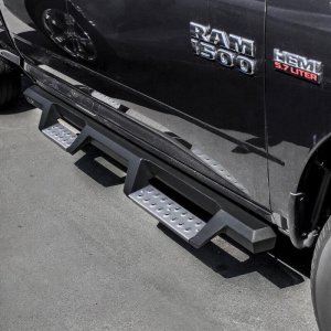 RAM 1500 Nerf Bars - Westin - HDX Stainless Drop - Textured Black - `09-`18 RAM 1500 Nerf Bars - Westin - HDX Stainless Drop - Textured Black - `09-`18