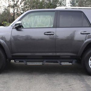 Toyota 4Runner Nerf Bars - Westin - HDX Stainless Drop - Textured Black - `10-`17