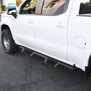 Chevrolet Silverado Nerf Bars - Westin - HDX Drop - Textured Black - `19-`27