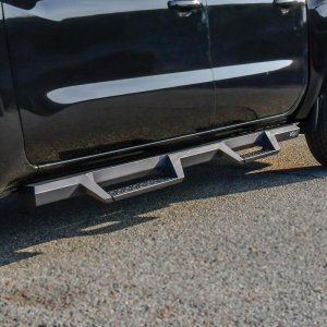 Nissan Frontier Nerf Step Bars - Westin - HDX Drop - Textured Black - 2022+ Nissan Frontier Nerf Step Bars - Westin - HDX Drop - Textured Black - 2022+