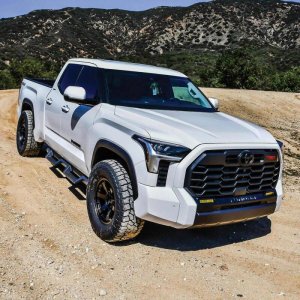 Toyota Tundra Nerf Step Bars - Westin - HDX Drop - Textured Black - 2022+ Toyota Tundra Nerf Step Bars - Westin - HDX Drop - Textured Black - 2022+