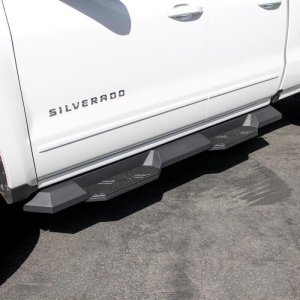 Nissan Titan Crew Cab Nerf Bars - Westin - HDX Xtreme - Textured Black - `17-`18