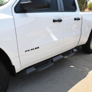 Ram 1500 Quad Cab Nerf Bars - Westin - HDX Xtreme - Textured Black - `19-`21 Ram 1500 Quad Cab Nerf Bars - Westin - HDX Xtreme - Textured Black - `19-`21