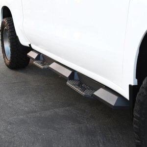 GMC Sierra 1500 Crew Cab Nerf Bars - Westin - HDX Xtreme - Textured Black - 2019