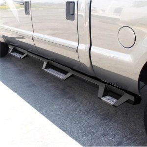 Ford F-250 Nerf Bars - Westin - HDX Drop W2W - Textured Black - `99-`16