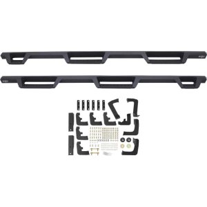 Ford F-250 Nerf Bars - Wheel-to-Wheel - Westin - HDX Drop - Textured Black - `17-`22