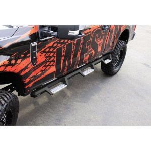 Ford F-250 Nerf Bars - Westin - HDX Drop - Textured Black - `17-`18